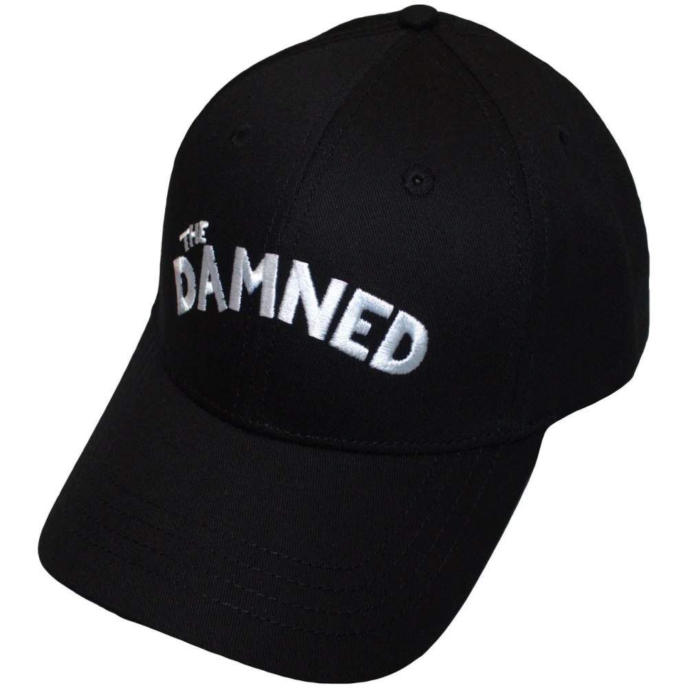 The Damned - Arched Logo Baseball pet - Zwart